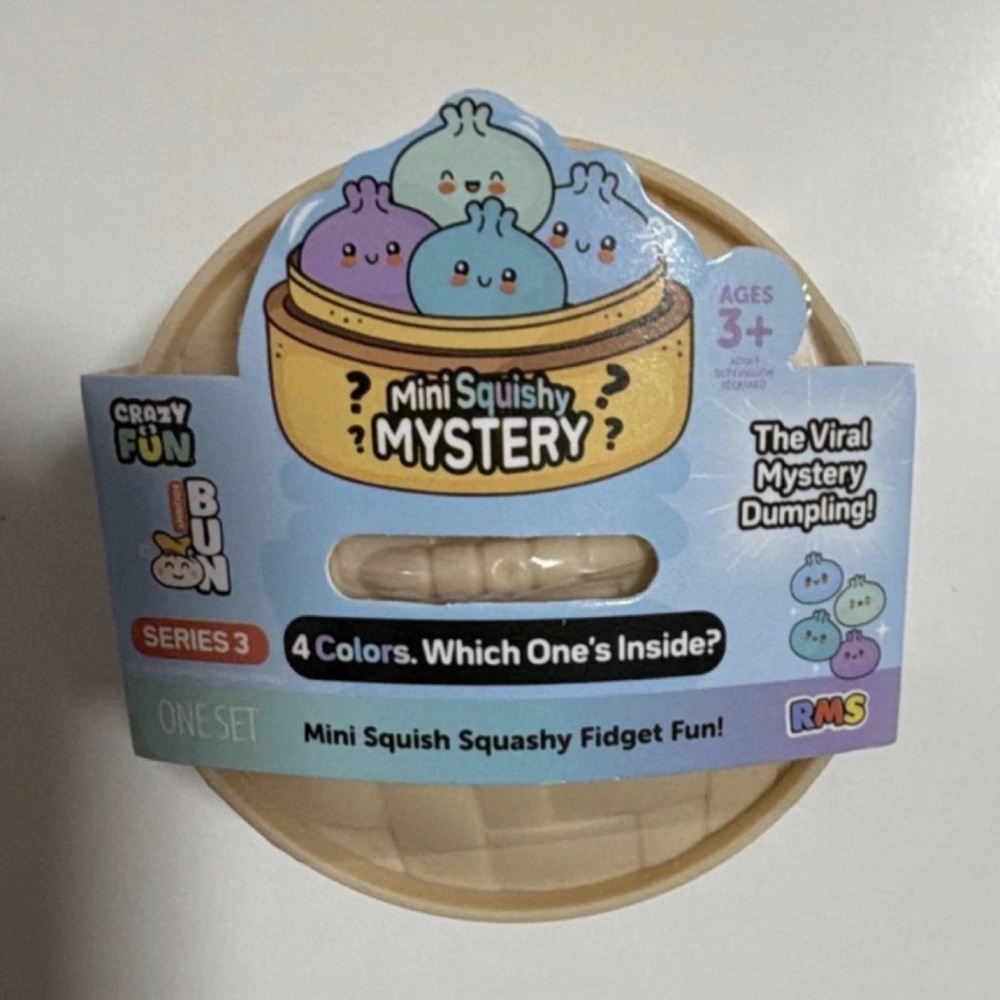 TikTok Viral Mini Dumpling Squishy Mystery Bun Series 3 Blind Box NEW